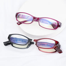 Load image into Gallery viewer, Men Portable Ultralight PC Frame Anti-UV Blue Rays Folding Reading Glasses Flat Mirror Eyewear Presbyopia Eyeglasses
