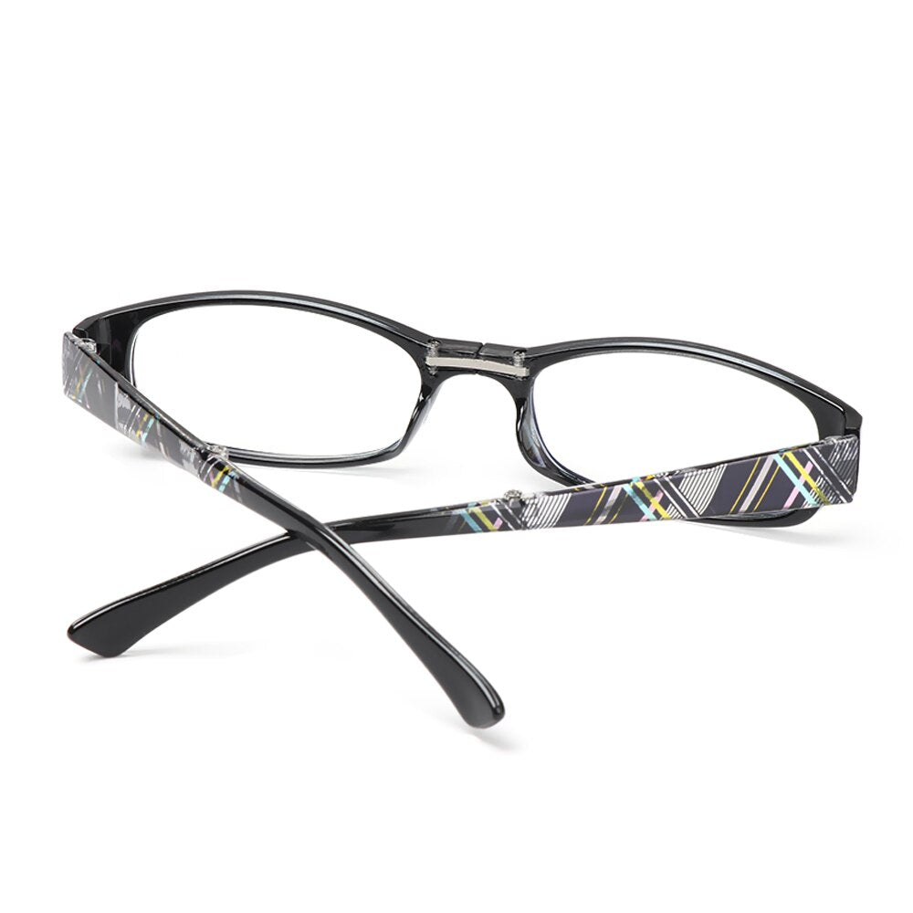 Men Portable Ultralight PC Frame Anti-UV Blue Rays Folding Reading Glasses Flat Mirror Eyewear Presbyopia Eyeglasses