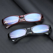 Load image into Gallery viewer, Men Portable Ultralight PC Frame Anti-UV Blue Rays Folding Reading Glasses Flat Mirror Eyewear Presbyopia Eyeglasses