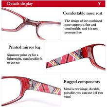 Load image into Gallery viewer, Men Portable Ultralight PC Frame Anti-UV Blue Rays Folding Reading Glasses Flat Mirror Eyewear Presbyopia Eyeglasses