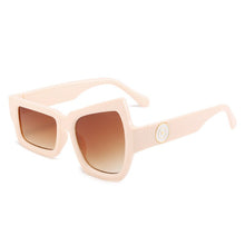 Load image into Gallery viewer, Men Punk Sunglasses  Brand Designer Steampunk Geometry Sun Glasses Women UV400 Driving Shades Unique Personality Eyewear