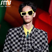 Load image into Gallery viewer, Men Punk Sunglasses  Brand Designer Steampunk Geometry Sun Glasses Women UV400 Driving Shades Unique Personality Eyewear