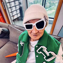 Load image into Gallery viewer, Men Punk Sunglasses  Brand Designer Steampunk Geometry Sun Glasses Women UV400 Driving Shades Unique Personality Eyewear