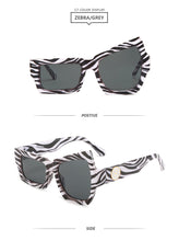 Load image into Gallery viewer, Men Punk Sunglasses  Brand Designer Steampunk Geometry Sun Glasses Women UV400 Driving Shades Unique Personality Eyewear