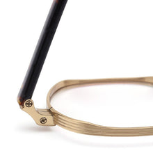 Load image into Gallery viewer, Men Pure Titanium Glasses Frame Oval Women Prescription Myopia Optical Eyeglasses Vintage Handmade Acetate Japan Square Eyewear