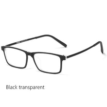 Load image into Gallery viewer, Men Pure Titanium Glasses Frame TR90 Ultralight Myopia Hyperopia Glasses Female Large Frames For Prescription Spectacles 8836X