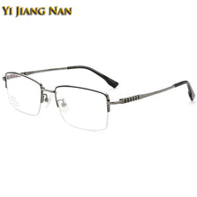 Load image into Gallery viewer, Men Pure Titanium IP Plating Eyeglasses  Optical Prescription Glasses Frame Light Spectacle Eyewear Not Lose Color