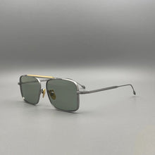 Load image into Gallery viewer, Men Pure Titanium Rectangle Quality  Sunglasses Can do Myopia Lens Sun Glasses