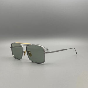 Men Pure Titanium Rectangle Quality  Sunglasses Can do Myopia Lens Sun Glasses