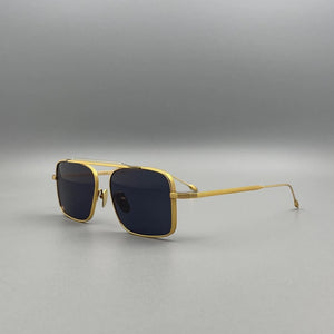 Men Pure Titanium Rectangle Quality  Sunglasses Can do Myopia Lens Sun Glasses