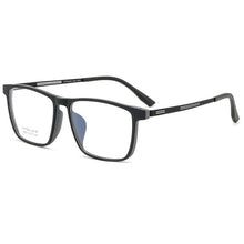 Load image into Gallery viewer, Men Pure Titanium Ultra Light  TR90 Big Face Full Frame Square Glasses Frame Myopia Prescription Glasses Frame 8908