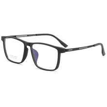 Load image into Gallery viewer, Men Pure Titanium Ultra Light  TR90 Big Face Full Frame Square Glasses Frame Myopia Prescription Glasses Frame 8908
