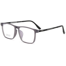 Load image into Gallery viewer, Men Pure Titanium Ultra Light  TR90 Big Face Full Frame Square Glasses Frame Myopia Prescription Glasses Frame 8908