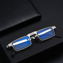 Load image into Gallery viewer, Men Reading Portable Anti Eyestrain Presbyopia Eyeglasses Blue Light Blocking Readers Glasses Foldable Reading Glasses