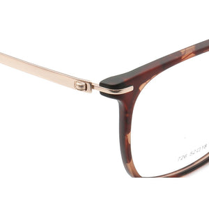Men Rectangular Eyeglasses Full Rim Metal Optical Frame Prescription Spectacle Myopia Business Eye Glasses Super Light Blue