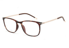 Load image into Gallery viewer, Men Rectangular Eyeglasses Full Rim Metal Optical Frame Prescription Spectacle Myopia Business Eye Glasses Super Light Blue