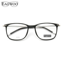 Load image into Gallery viewer, Men Rectangular Eyeglasses Full Rim Metal Optical Frame Prescription Spectacle Myopia Business Eye Glasses Super Light Blue