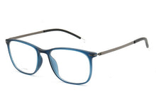 Load image into Gallery viewer, Men Rectangular Eyeglasses Full Rim Metal Optical Frame Prescription Spectacle Myopia Business Eye Glasses Super Light Blue