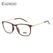 Load image into Gallery viewer, Men Rectangular Eyeglasses Full Rim Metal Optical Frame Prescription Spectacle Myopia Business Eye Glasses Super Light Blue
