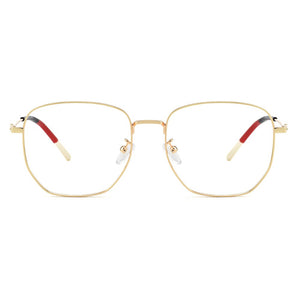 Men Retro Square Titanium Alloy Big Glasses Frame For Myopia Prescription Eyeglasses Women Spectacles Frame MD03690