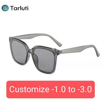 Load image into Gallery viewer, Men Sunglasses Square Polarized Outdoor Driving Sun Glasses Custom Prescription Myopia  Male Goggles Shadow UV400