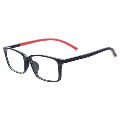 Men TR90 Full Rim Eyeglasses Frame Women Lightweight Square Glasses For Reading Myopia Lenses