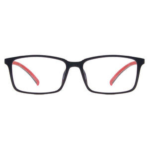 Men TR90 Full Rim Eyeglasses Frame Women Lightweight Square Glasses For Reading Myopia Lenses
