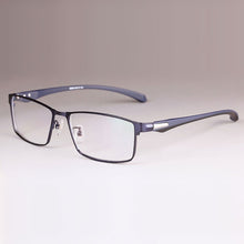 Load image into Gallery viewer, Men Titanium Alloy Eyeglasses Frame for Men Eyewear Flexible Temples Legs IP Electroplating Alloy Material,Full Rim and Half Rim