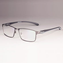 Load image into Gallery viewer, Men Titanium Alloy Eyeglasses Frame for Men Eyewear Flexible Temples Legs IP Electroplating Alloy Material,Full Rim and Half Rim