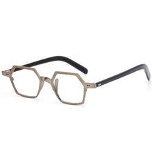 Load image into Gallery viewer, Men Titanium Glasses Frame Square Japan  Myopia Optical Prescription Acetate Eyeglasses Retro Small  Eyewear
