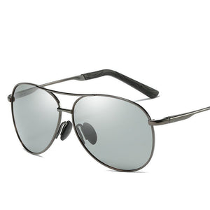 Men UV400 Fishing Polarized Photochromatic Sunglasses Outdoor Driving Running Transition Chameleon Lens for women Fale
