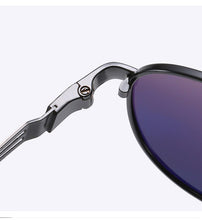 Carica l'immagine nel visualizzatore di Gallery, Occhiali da sole polarizzati in alluminio vintage da uomo Occhiali da sole da lavoro classici Occhiali da guida con lenti rivestite per uomo/donna Oculos De Sol 