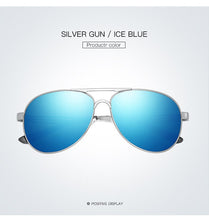 Carica l'immagine nel visualizzatore di Gallery, Occhiali da sole polarizzati in alluminio vintage da uomo Occhiali da sole da lavoro classici Occhiali da guida con lenti rivestite per uomo/donna Oculos De Sol 
