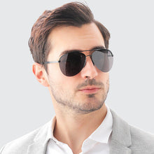 Load image into Gallery viewer, Men Vintage Aviation Sunglasses Polarized Men's Sun Glasses Women Pilot Eyeglass Mirror Shades Coating Lens Driving Eyewear 6132