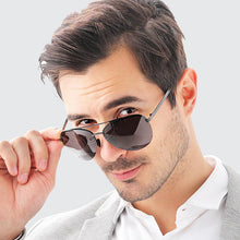 Load image into Gallery viewer, Men Vintage Aviation Sunglasses Polarized Men's Sun Glasses Women Pilot Eyeglass Mirror Shades Coating Lens Driving Eyewear 6132
