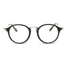 Load image into Gallery viewer, Men Vintage Round Glasses Frame Round Women Lens Myopia Optical Mirror Simple Metal Cat Eye Clear Eyewear Frames
