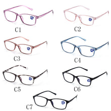 Load image into Gallery viewer, Men Women Anti Blue Light Decorative Glasses Round Computer Anti-blue Metal Frame EyeGlasses Prescription Nearsighted Glasses