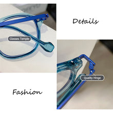 Load image into Gallery viewer, Men Women Anti-UV Blue Rays Glasses Computer Goggles Metal Square Frame Eyeglasses Eyewear Vision Care
