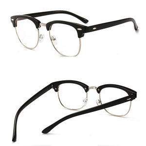 Men Women Eyeglasses Classic Glasses Light Computer Radiation Protection Eyewear Clear Lens Nerd Frames