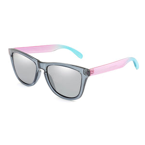 Uomo Donna Occhiali da sole fotocromatici Occhiali da sole quadrati classici da donna polarizzati Montatura sfumata Designer di marca UV400 protegge gli oculos 