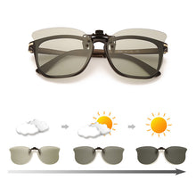 Load image into Gallery viewer, Men Women Polarized Clip On Sunglasses Driving Night Vision Lens Car Driver Goggles Anti-UVA UVB Clip Custom Prescription Myopia