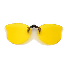 Load image into Gallery viewer, Men Women Polarized Clip On Sunglasses Driving Night Vision Lens Car Driver Goggles Anti-UVA UVB Clip Custom Prescription Myopia
