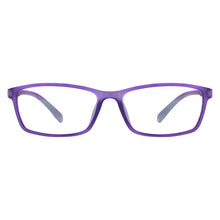 Load image into Gallery viewer, Men Women Rectangular Eyeglasses Plastic TR90 Flexible Full Rim Glasses Frame For Prescription Lenses Myopia Reading