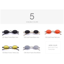 Load image into Gallery viewer, Men/Women Retro Oval Sunglasses Vintage Sun glasses Small Frame UV400 Protection S&#39;6501
