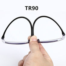 Load image into Gallery viewer, Men Women Rimless Reading Glasses Anti Blue Light Bifocal Far Near Magnification Eyewear Presbyopic Glasses +150 +200