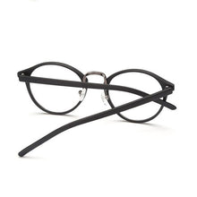 Load image into Gallery viewer, Men Women Round Myopia Glasses With Degree Retro Plastic Frame Prescription Eyeglasses Diopter 0 -1.0 -1.5 -2.0 -2.5 To -6.0