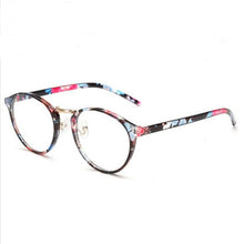 Load image into Gallery viewer, Men Women Round Myopia Glasses With Degree Retro Plastic Frame Prescription Eyeglasses Diopter 0 -1.0 -1.5 -2.0 -2.5 To -6.0