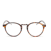 Load image into Gallery viewer, Men Women Round Myopia Glasses With Degree Retro Plastic Frame Prescription Eyeglasses Diopter 0 -1.0 -1.5 -2.0 -2.5 To -6.0