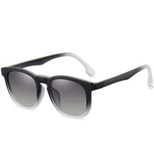 Load image into Gallery viewer, Men Women Square Anti-blue Light TR90 Optical Glasses With Magnetic Clip On Anti-glare Polarized UV400 Outdoor Sunglasses 95916