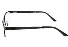Load image into Gallery viewer, Men Women Square Black Screwless Reading Glasses +1 +1.5 +2 +2.5 +3 +3.5 +4